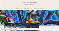 Desktop Screenshot of graffitiluxandmurals.com